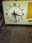 Pioneer Chainsaw Light Up Clock Advertising Sign Dealership Nos 1972 Chainsaws 