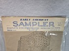Vintage Early American Sampler Soldier