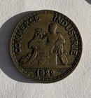 France 50 Centimes 1922 Km 884    bon Pour 50 Centimes    Commerce Coin