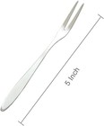 8 Pieces Pickle Forks  5 Inches Handle Olive Fork  Stainless Steel Cocktail