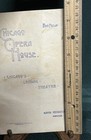 Vintage Chicago Opera House Program