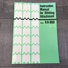 Brother Kr 850 Ribber For Knitting Machine Standard Gauge 4 5mm