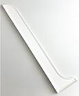Spraymaid Tall Shower Splash Guards Pair 44  White Adjustable Easy Installation
