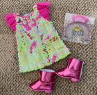 Happy Birthday To You Outfit Truly Me Glitter Hww66 For American Girl 18  Doll