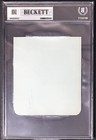 Frank Sinatra Signed Autograph 4x3 Album Page Cut Beckett Bas Encapsulated