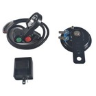 Motorcycle 7 8  Multi-function Turn Signal On Off Light Switch Flasher Horn Set