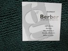 Two Glenoit Berber Fabric Kitchen Floor Rugs Non Skid 18 X 30 Hunter Green Check