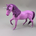 Breyer Reeves Unicorn Horse Figures Lot Of 2 Paddock Pals Purple Blue Pink