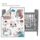 Bedtime Originals Animal Alphabet 3-piece Infant Nursery Baby Crib Bedding Set