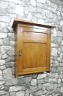 Wooden Antique Wall Cabinet Bathroom Cabinet Hanging Cabinet Oak Wood