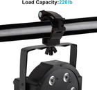 5 Pack 2  Black Truss Clamps  F34 Dj Stage Lighting O Clamp  Quick Release   220