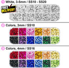 Hotfix Applicator Tool With 8600 Pcs Rhinestones For Blinging Clothes Fabric    