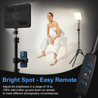 2 Packs Video Light Kit  Led Studio Light  2700-6500k Dimmable Photography Light