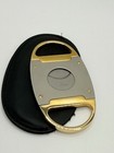 Vintage  Davidoff    Zino Cigar Cutter With Leather Case  Made In Germany