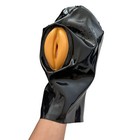 Latex Hood Rubber Mask Back Zipper Cosplay Clubwear Catsuit Male