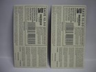Lot Of 2 2004 Alabama Crimson Tide Western Carolina Football Tickets Authentic