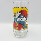 Peyo Smurfs 1982 Collectible Drinking Glasses Set Of 8 Different
