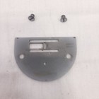 Vintage Singer Sewing Machine 237 M-a Part  Needle Throat Plate With Screws