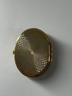 Vintage Bob Mackie Gold-tone Enamel Beetle Pill Box