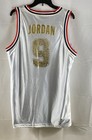 Nike Michael Jordan Men s Usa Basketball Unc Reversible Jersey White Blue Sz L