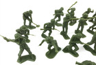 Vintage Marx Desert Fox Play Set Toy Replacement Parts Army Green Soldier Lot