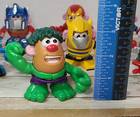 Lot Of 7 Mini Mr Potato Head Marvel Mixable Mashable Heroes Spider Man Hulk More