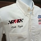 Robert Yates Racing Team Issued Medium Quailty Care Ford Crew Shirt Nascar Ryr 