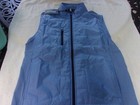 Nwt Ralph Lauren Rlx Golf Vest  Mens L   198  Pockets  Fall Blue  Wool Blend