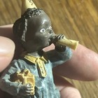 Black Americana 3    Figurine - Life Of The Party- Vtg