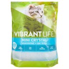 Vibrant Life Mini Crystal Unscented Cat Litter  8 Lb  4 Pack