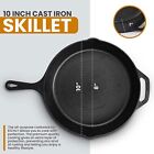 Pre-seasoned Cast Iron Skillet With Lid Frying Pan Cast Iron Pans Utopia Kitchen