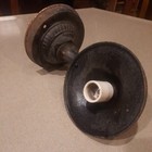 Fancy Vintage Or Antique Cast Iron Salvage Sconce Light Wall Mounted Lamp Set 2