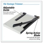 Dahle 15e Vantage 12 25 X 15 75 Guillotine 15-sheet Paper Trimmer cutter New