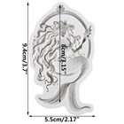 Taoxibei Mermaid Polymer Clay Mold Silicone Molds For Diy Style A 