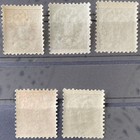 Austria 1883 44-48   Flawless Partial Set  n4717