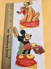 Two Vintage 1939 Walt Disney Mechanical Valentine Cards Mickey And Pluto