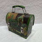 John Deere Metal Lunch Box Tractor Design Agriculture Theme