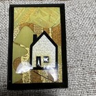 Lucinda Yates Hand Crafted House Brooch Pin W Original Label