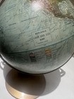 Vintage Replogle Land And Sea Globe 12  Double Axis Raised Texture Ussr 1960-70s