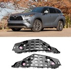 2pcs Compatible With Toyota Highlander Front Bumper Brackets 2020 2021 2022 