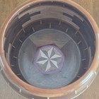 Mixed Wood Segmented Hand Turned Wooden Bowl Artisan Gruber Southwestern Design