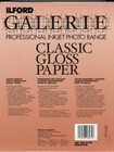 Ilford Galerie Classic Gloss Paper 8 5 X 11 Inch 85 Sheets Opened   free Ship  