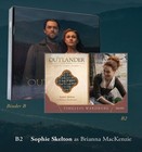 Outlander Season 5 Binder B  couple  With Exclusive Wardrobe B2 Card Cryptozoic