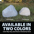Crystalclear Truerock Small Faux Rock Cover Sandstone For Outdoor Landscape Use