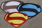 3  X 4  Small Embroidered George Reeves Superman Logo Patch  Color Choice