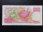 New Zealand  100 Dollars  1985  S t  Russell  First Prefix  p-175b 