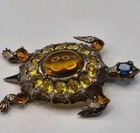 Vintage Trifari Sterling Turtle Fur Clip