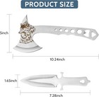 Throwing Stars Axe Game For Backyard  Axes And Silver 