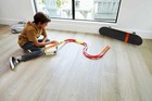 Hot Wheels Toy Car Track Set  Builder Unlimited Playset Premium Curve    