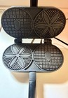 C Palmer Pizzelle Italian Waffle Cookie Maker Iron Model 1000t Made In Usa Nice 